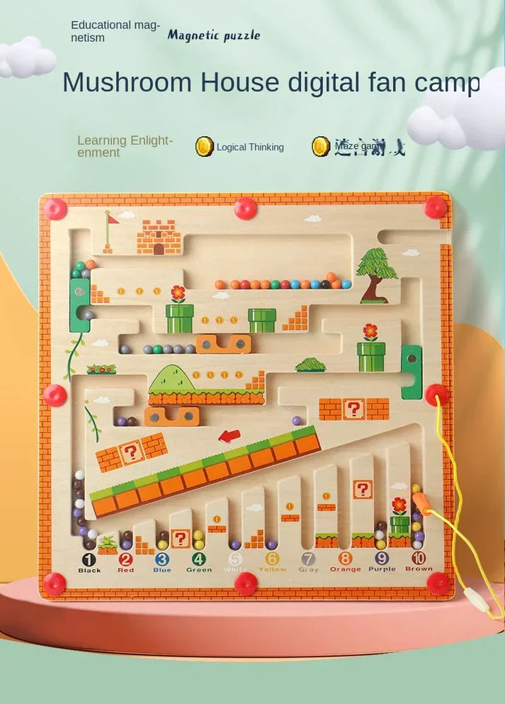 Toddler Bears Magnetic Maze