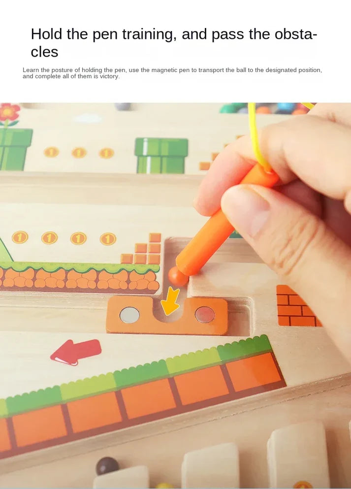 Toddler Bears Magnetic Maze