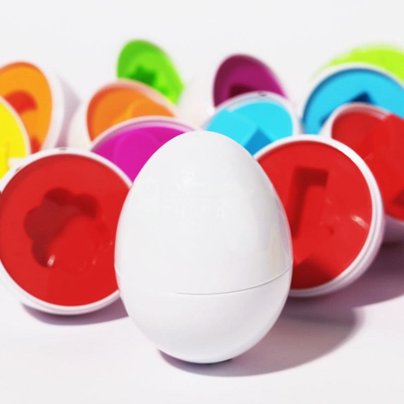 Baby Bears Montessori Geometric Eggs